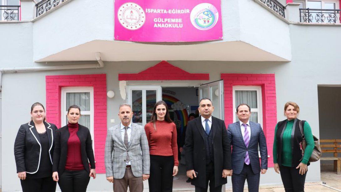 Kaymakamımız Sayın Adem ÇELİK Enerji Verimliliği Haftası etkinlikleri kapsamında Gülpembe Anaokulu'nu ziyaret etti.